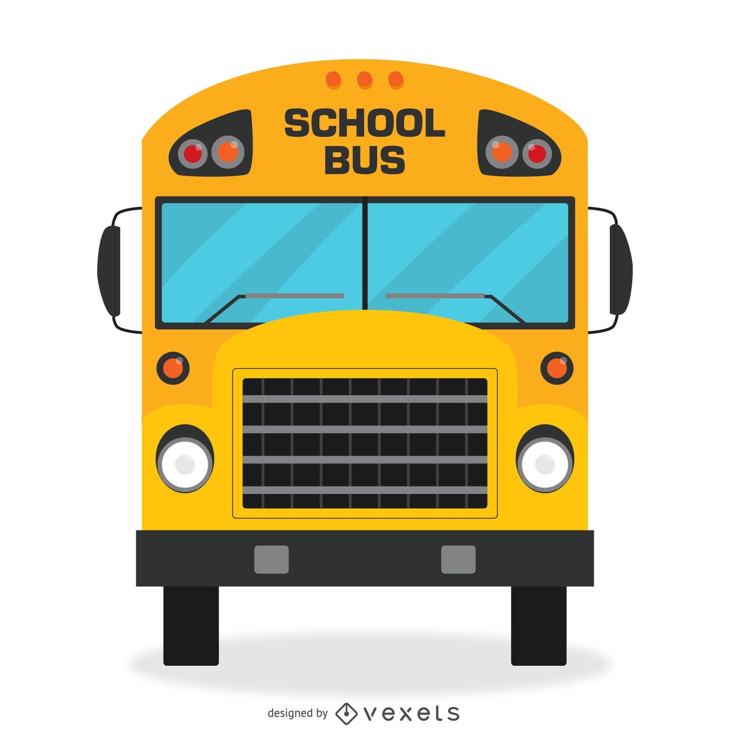 Isolierte Schulbusgestaltung