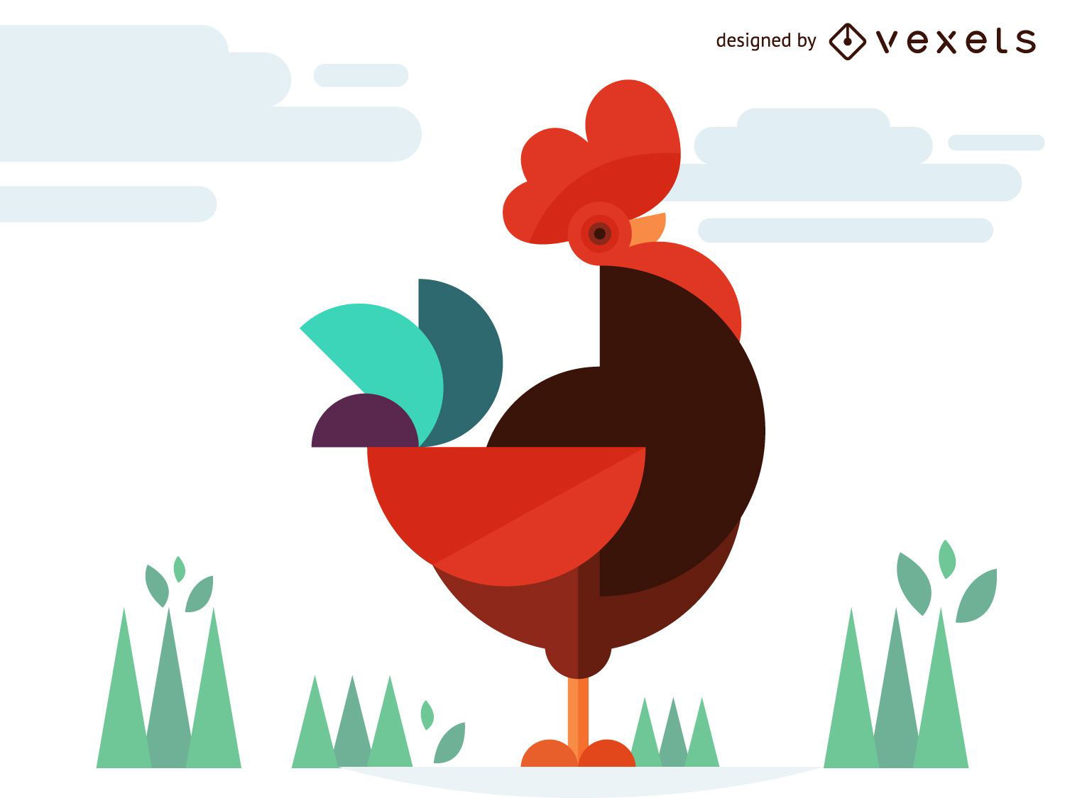 Vetores e ilustrações de Jogo galinha para download gratuito