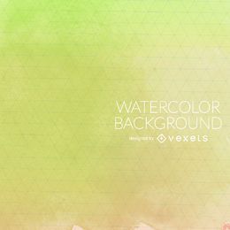 Acuarela verde con fondo de malla