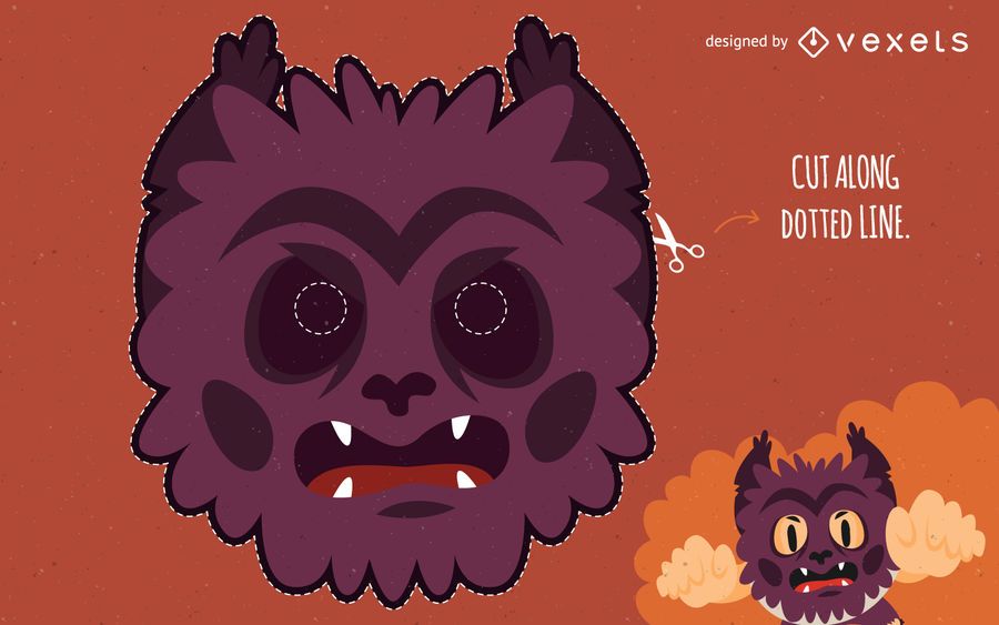 Werewolf Halloween costume mask Werewolf Halloween costume mask