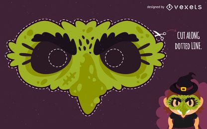 Halloween witch mask
