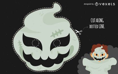 Halloween Ghost Mask Costume
