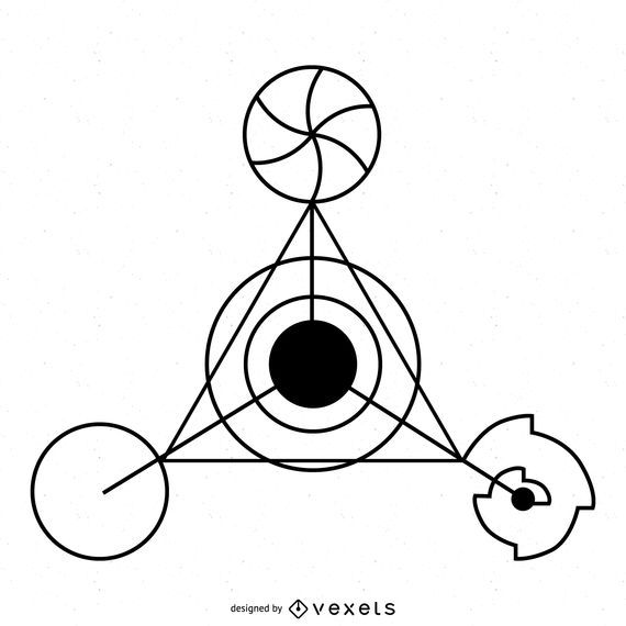 Weird triangle crop circle Weird triangle crop circle