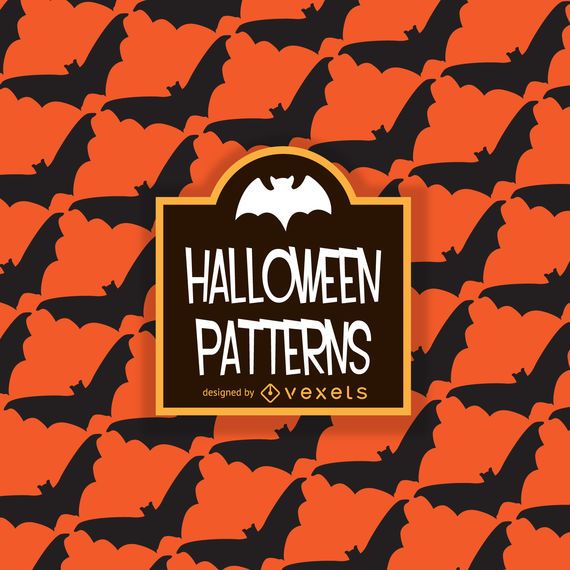 Halloween bat pattern Halloween bat pattern