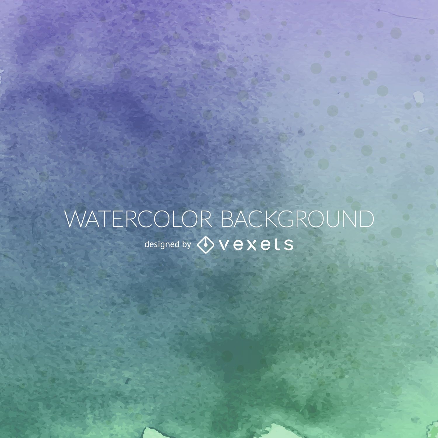Blue green watercolor background