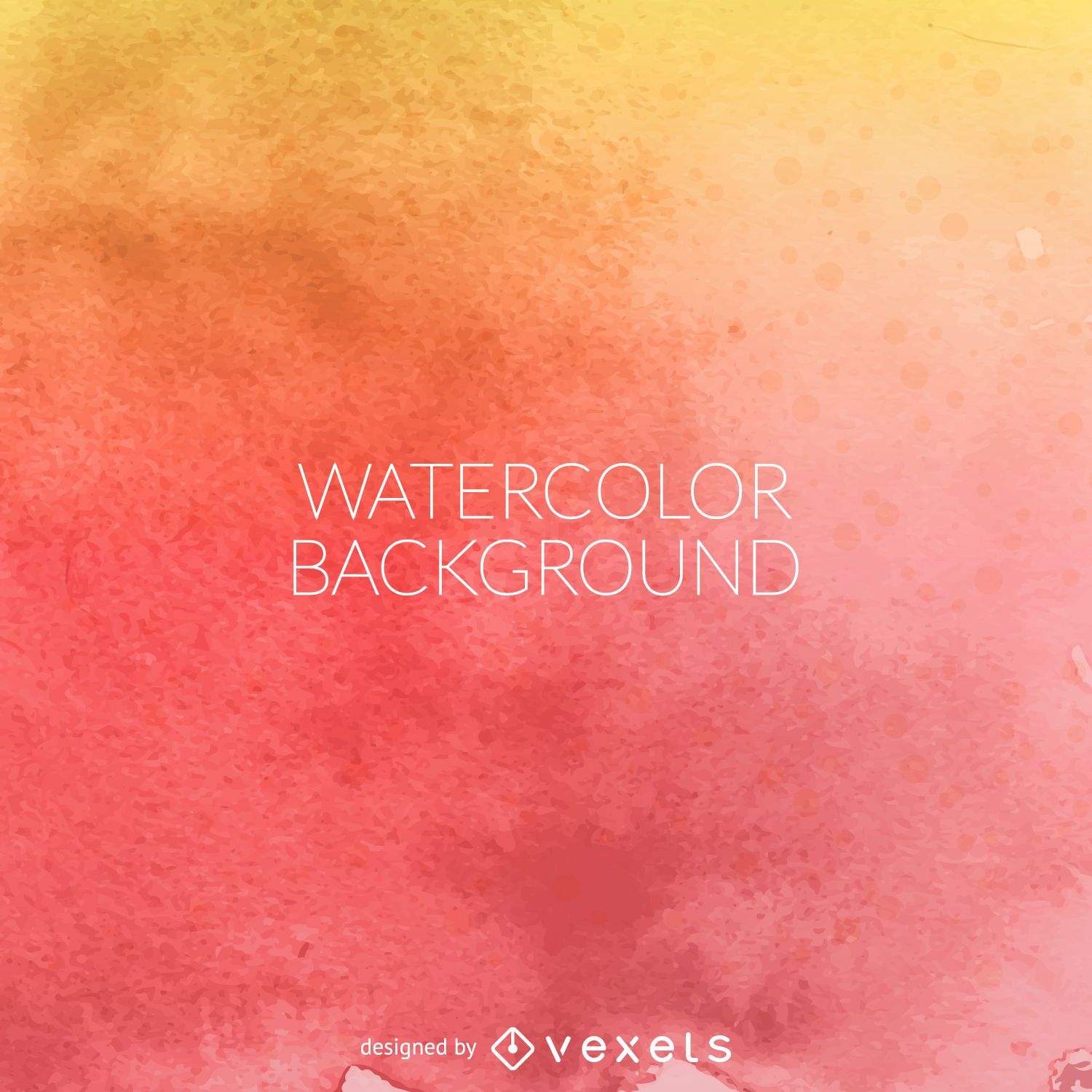 Red orange watercolor background