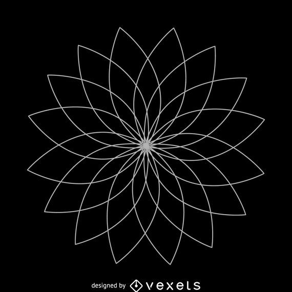 Lotus flower sacred geometry design Lotus flower sacred geometry design