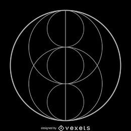 Piscis Auge Dreifaltigkeit heilige Geometrie