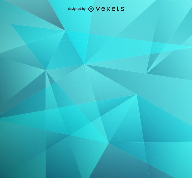 Blue low poly background Blue low poly background