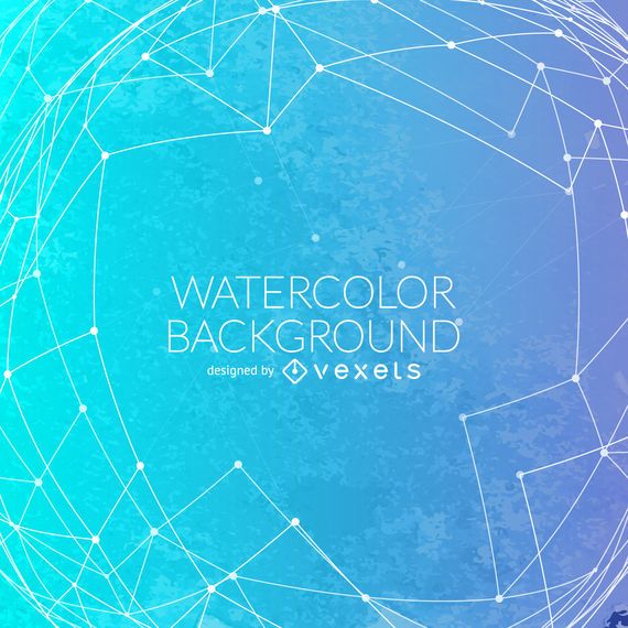 Blue watercolor background with mesh Blue watercolor background with mesh