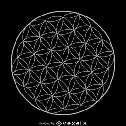 Flower of life sacred geometry design Flower of life sacred geometry design