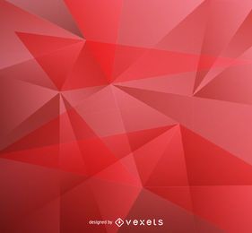 Fundo vermelho poli baixa