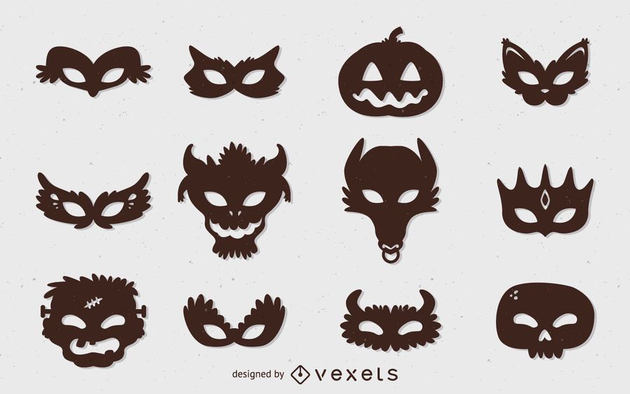 Halloween monster mask set Halloween monster mask set
