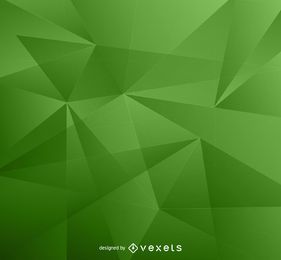 Fundo verde baixo poli