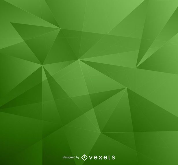 Fondo verde bajo poli Fondo verde bajo poli