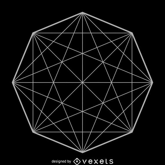 Octagon Matrix heilige Geometrie Octagon Matrix heilige Geometrie