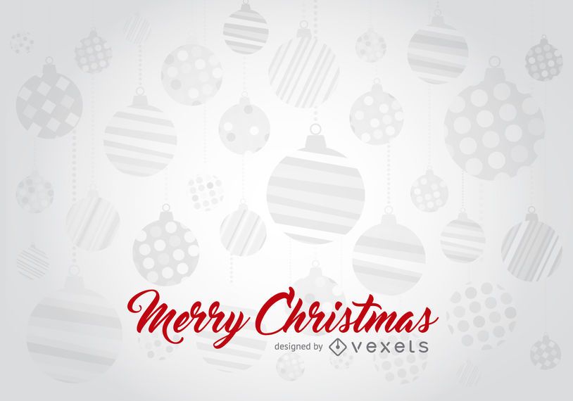 Christmas background ornaments typography Christmas background ornaments typography