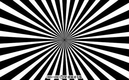 Black and white starburst background - Vector download