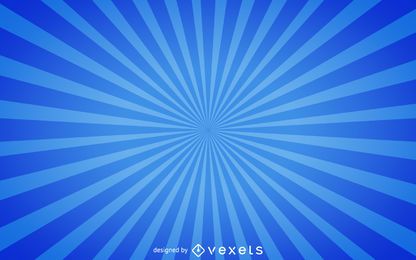 Fondo azul starburst