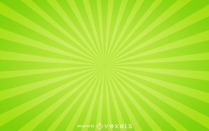 Green starburst background