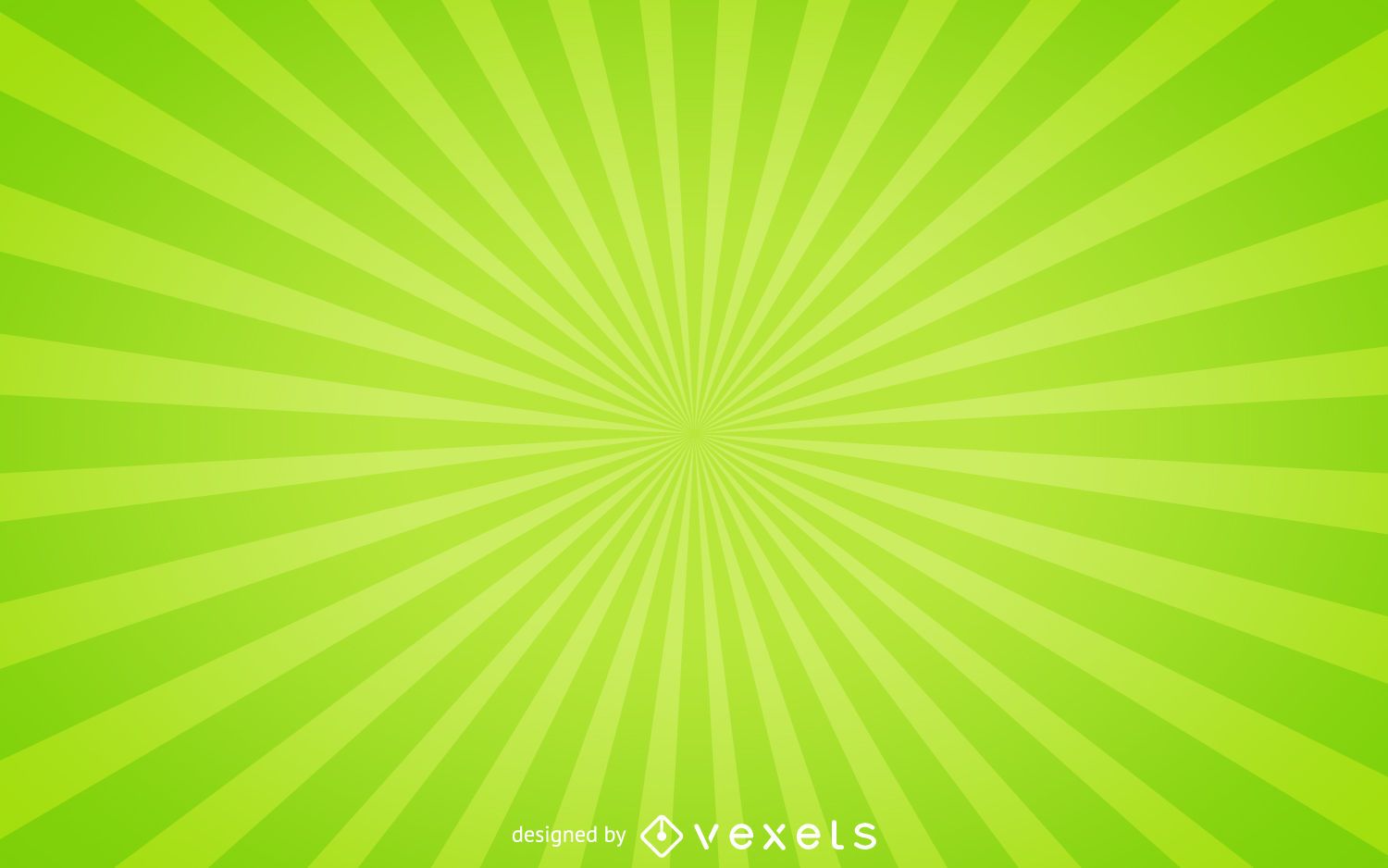 Fondo Verde Starburst - Descargar Vector