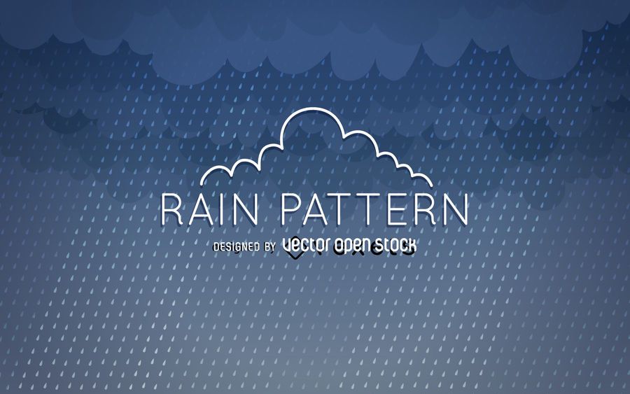 Diseño de patrón de lluvia Diseño de patrón de lluvia