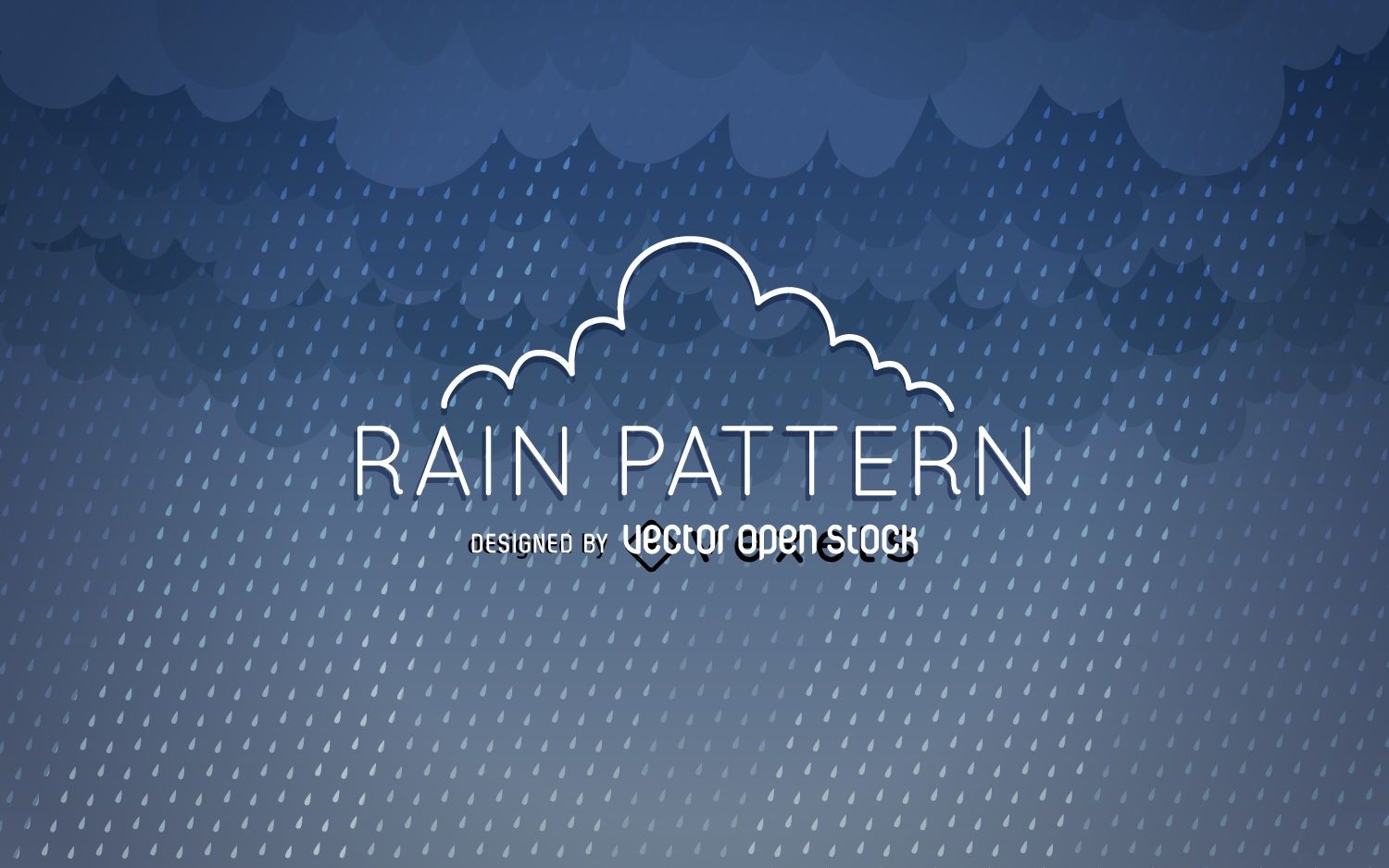 Diseño de patrón de lluvia