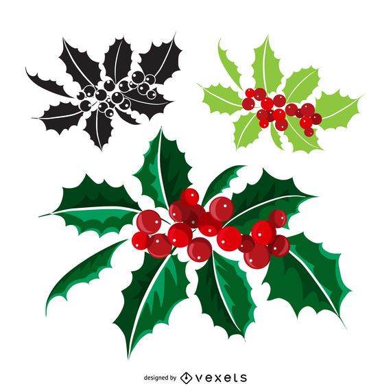 Christmas mistletoe different styles Christmas mistletoe different styles