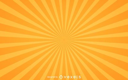 Fundo Starburst em amarelo