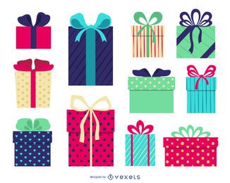 Isolated gift box illustration Isolated gift box illustration