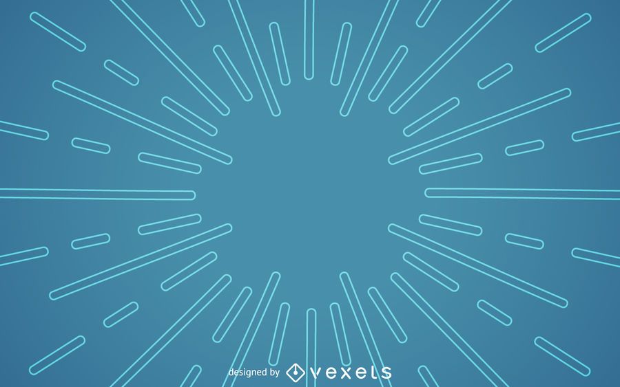 Flat blue starburst background Flat blue starburst background