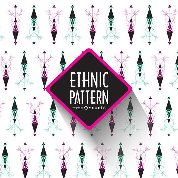 Geometric shapes ethnic pattern Geometric shapes ethnic pattern