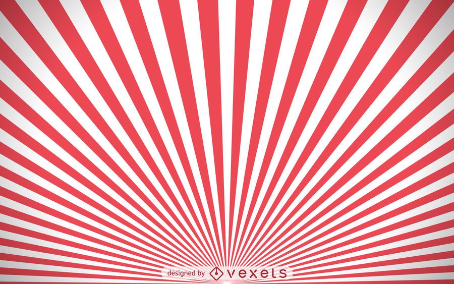 Red and white starburst background Red and white starburst background