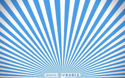 Blue and white starburst background
