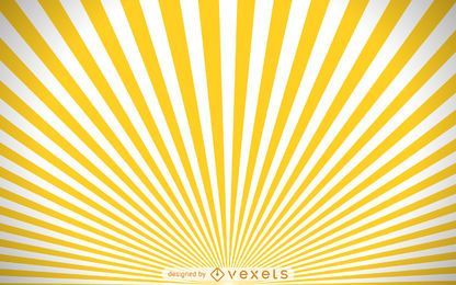 Fondo starburst amarillo y blanco