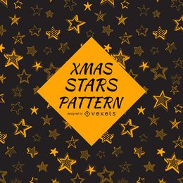 Patrón de estrellas bosquejado Patrón de estrellas bosquejado