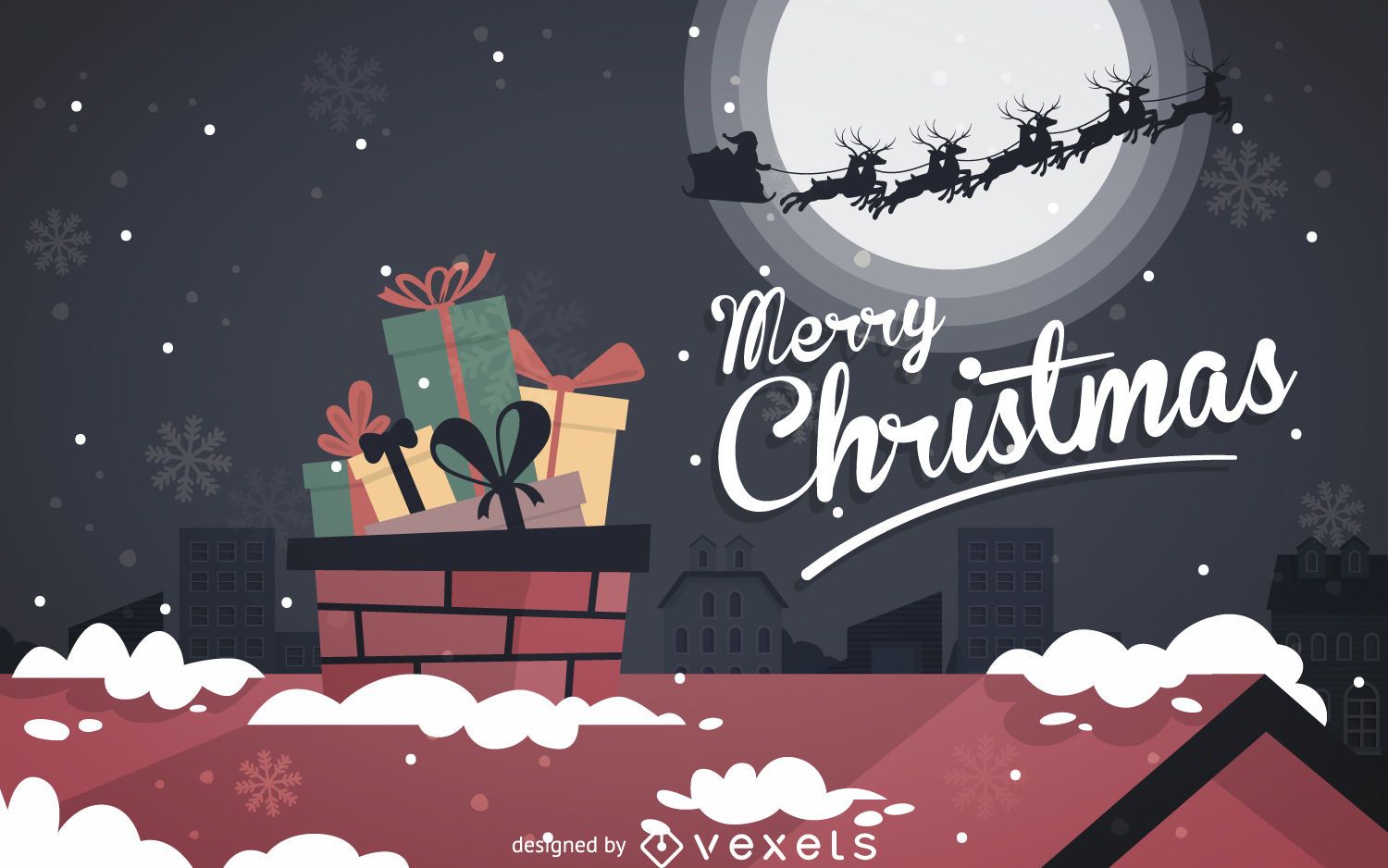 feliz-navidad-de-fondo-descargar-vector