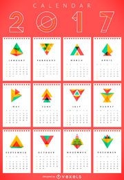 2017 geometric calendar