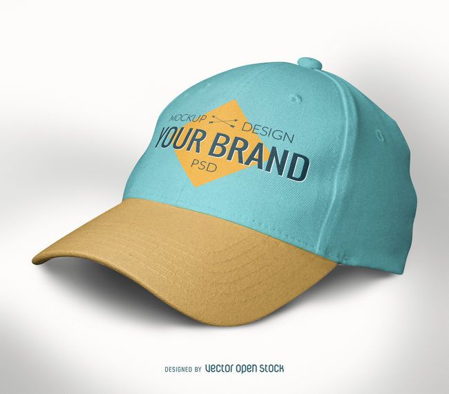Plantilla de maqueta de gorra de béisbol PSD Plantilla de maqueta de gorra de béisbol PSD