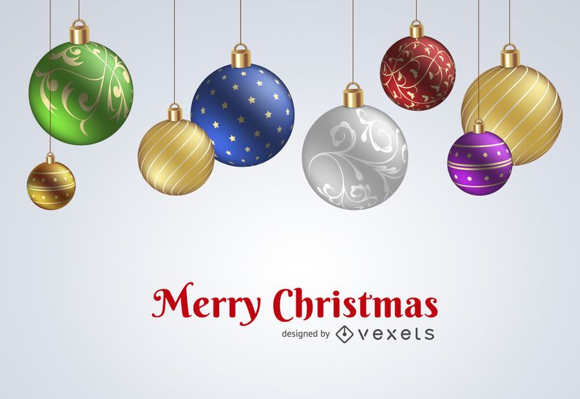 Projeto de pano de fundo de enfeites de Natal Projeto de pano de fundo de enfeites de Natal