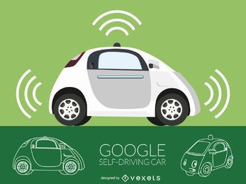 Isolated self-driving car
