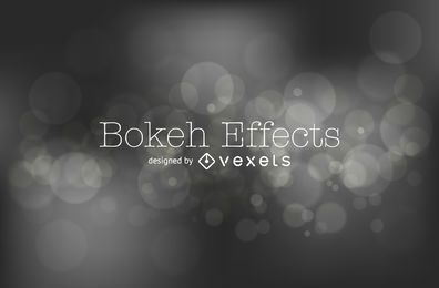 B & W Bokeh Hintergrund