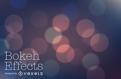 Dark tones bokeh background