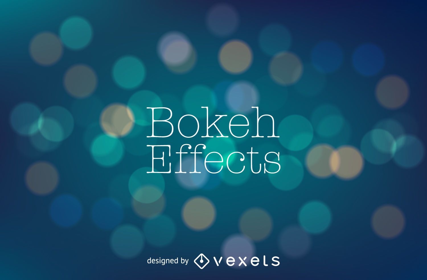 Hintergrunddesign mit Bokeh-Effekt
