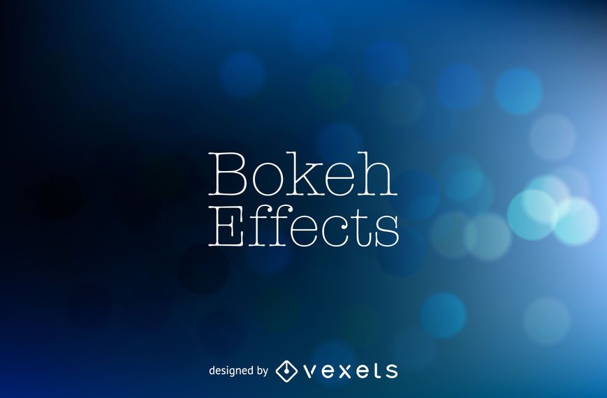 Dark blue bokeh background design Dark blue bokeh background design
