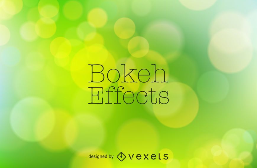 Bright green bokeh background design Bright green bokeh background design