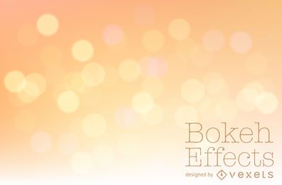 Orange yellow bokeh background