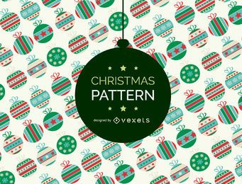 Cenário padrão de enfeite de natal