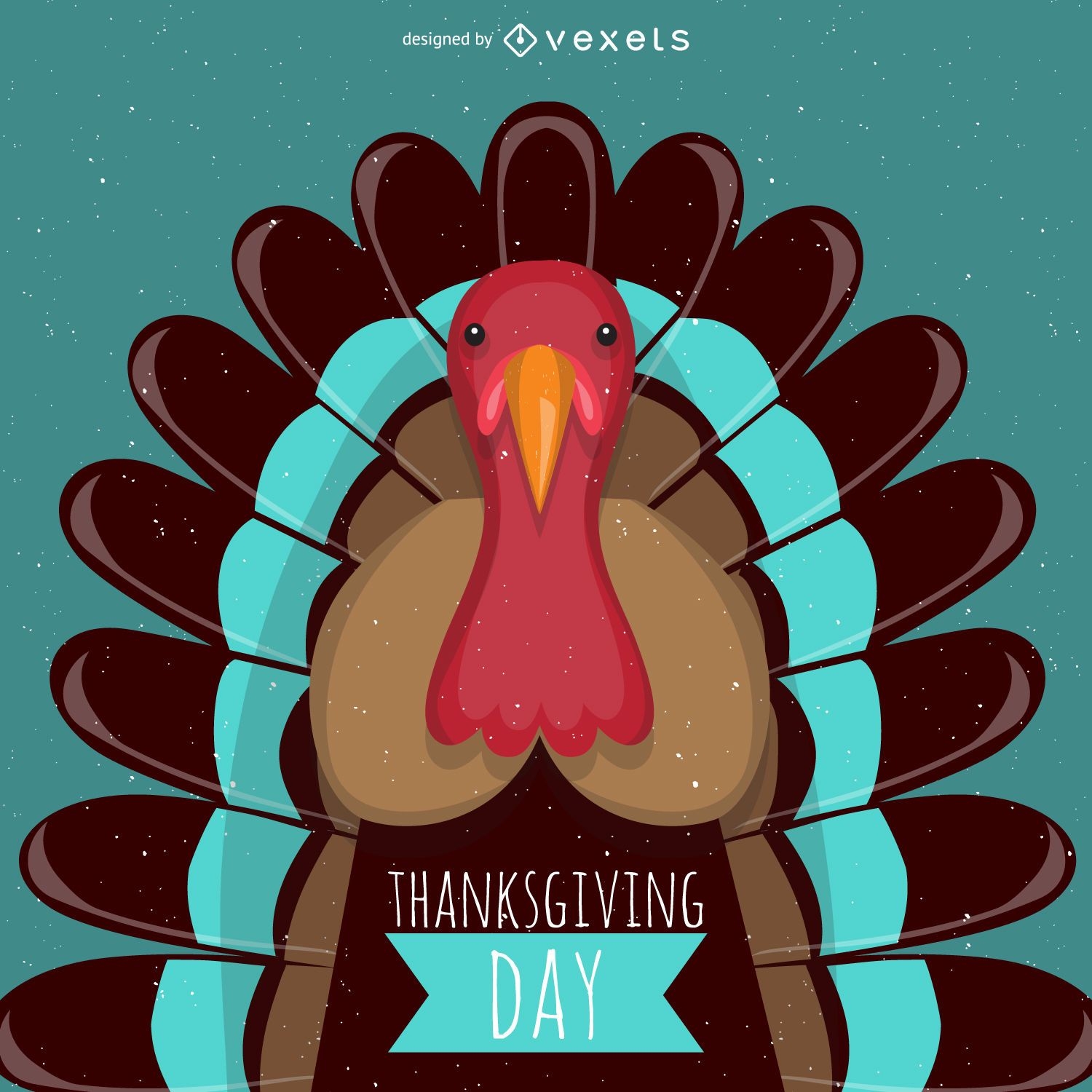 Thanksgiving turkey illustration