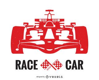 Rennwagen Poster Design